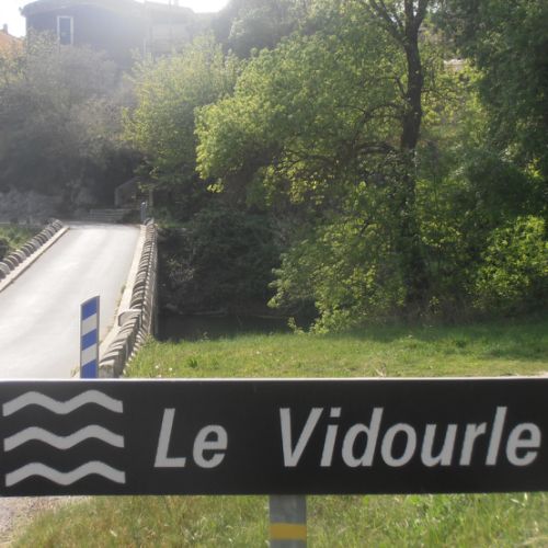 Vue de la route de Fontanès