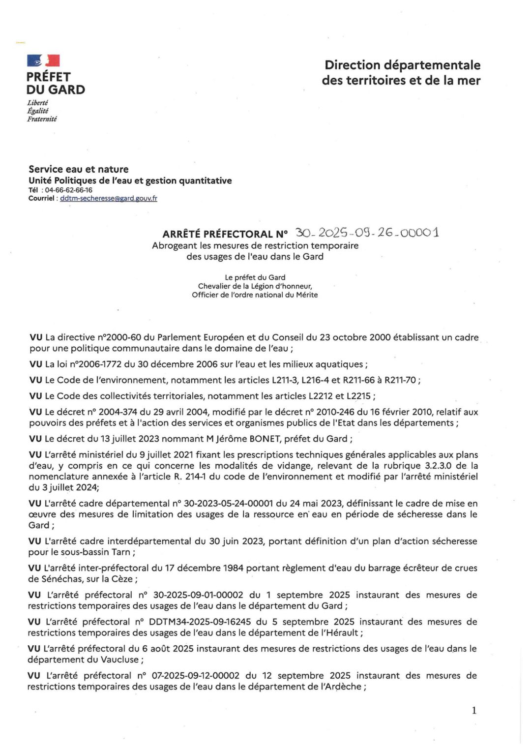 Arrete