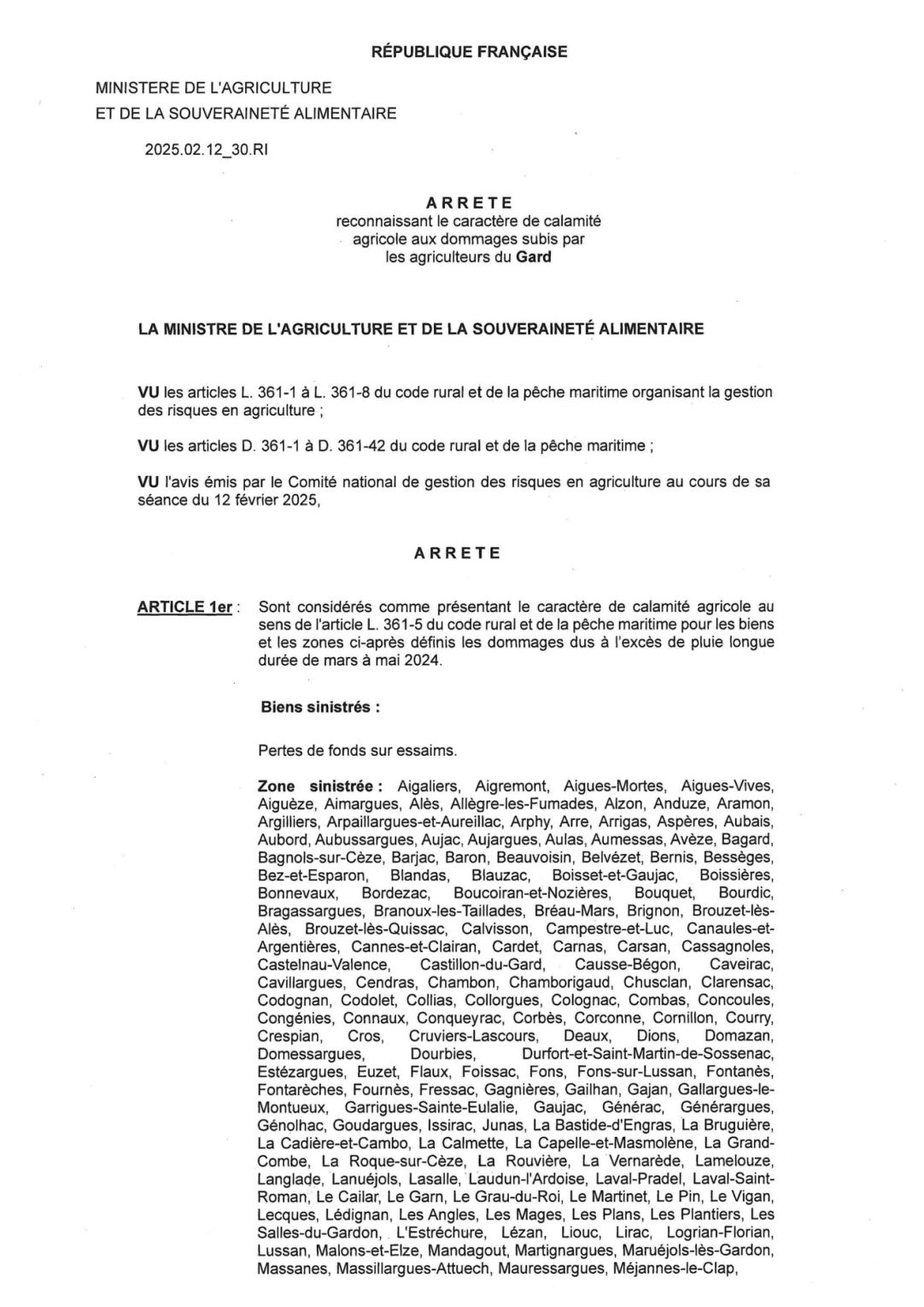 Arrete